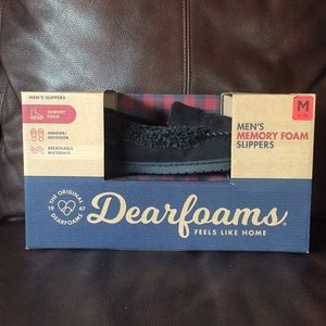 Men’s memory foam slippers